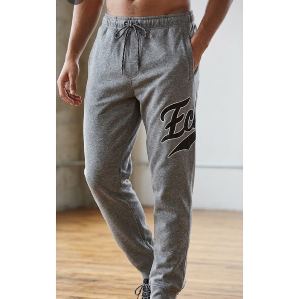 Ecko Unltd Men's Fleece Jogger Pants Marled Heather Grey XL